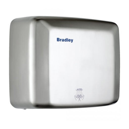 brushed stainless hand dryer