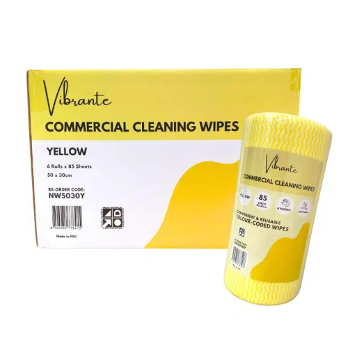 Yellow Cleaning Wipes